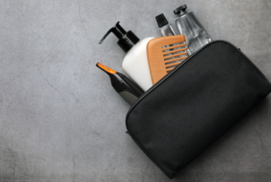 mens shaving kit bag