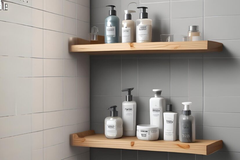 shower shaving shelf