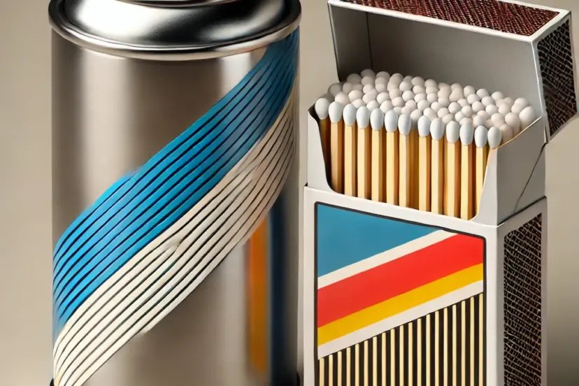 is shaving cream flammable