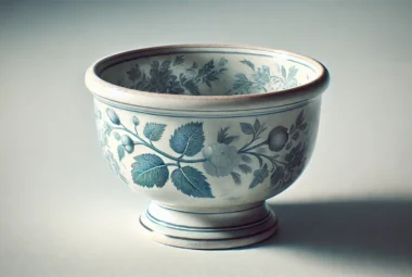 antique shaving scuttle