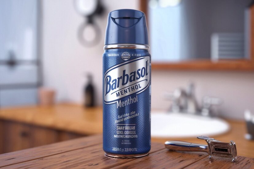 barbasol menthol shaving cream