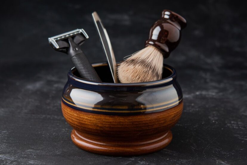 ceramic shaving bowl