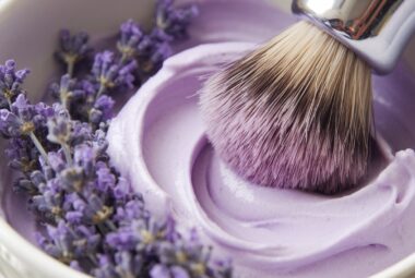 lavender shaving cream