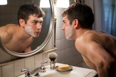 Shave with Acne