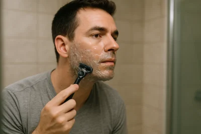 transparent shaving gel